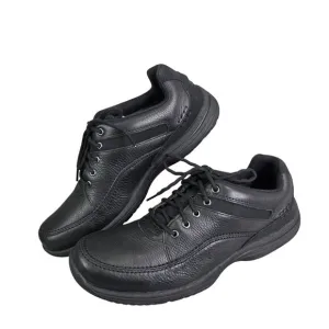 Mens Black Rockport Adiprene by Adidas Waldron Ledge Leather Sneakers Size 10.5