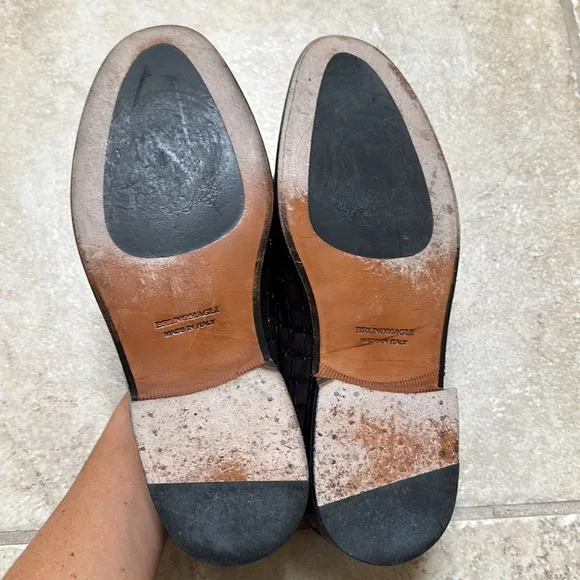 Men’s Bruno Magli Loafers- Crocodile Leather - Vintage
