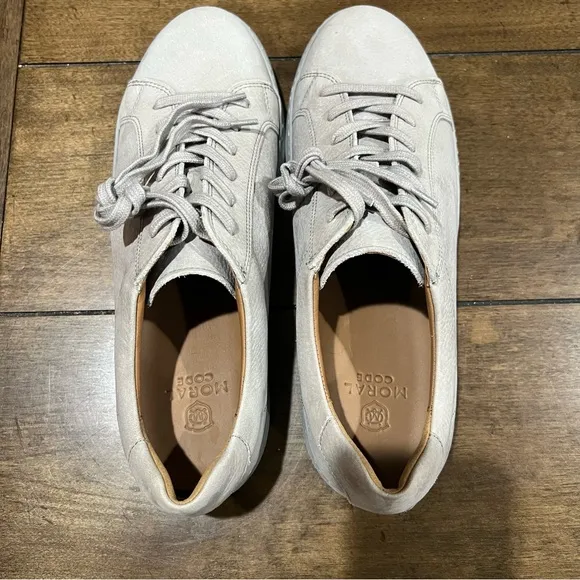 Men's Moral Code Quintas leather sneakers