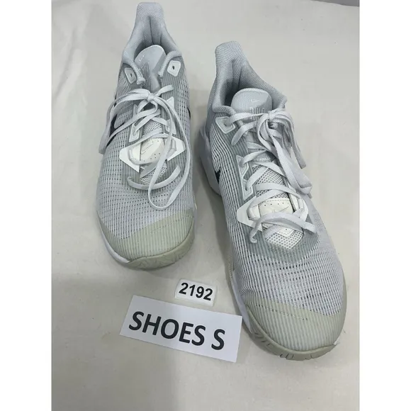 Men’s Nike Air Max White Gray Athletic Sneaker Size 12