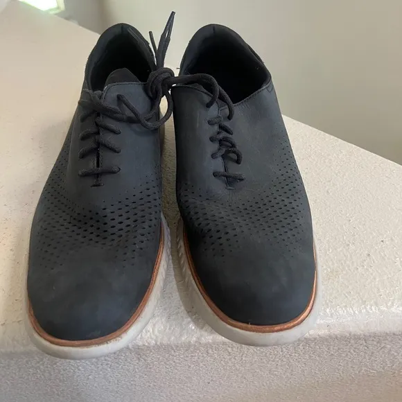 Men's Shoes‎ Cole Haan 2.0 ZEROGRAND LASER WING Leather Oxfords Loafers Size 13
