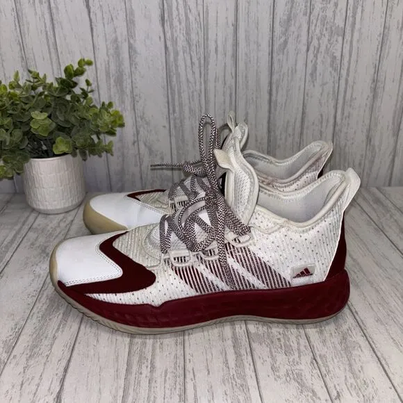 Mens Size 8 Adidas Pro Boost Low Sneakers EUC