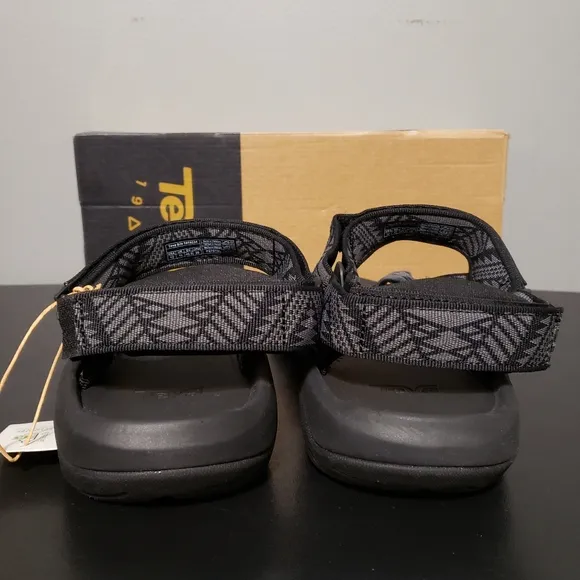 Men's TEVA Hurricane XLT2 1019234 BNBK Gray Black Sandals Size 12