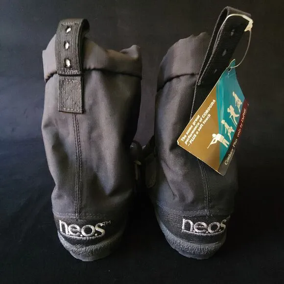 Men's Womens Neos Traveller T1A Black Waterproof Boots Overshoes w/ Grip Size XS
