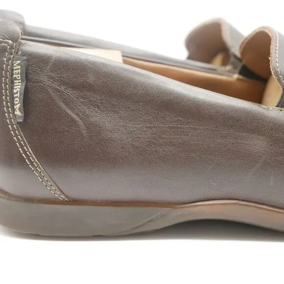 Mephisto 8 Brown Slip On Loafers Men's Size 10