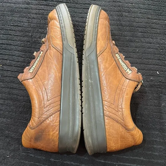 Mephisto Match Run Off Athletic Comfort Brown Leather Men's Shoe US 11.5 $399
