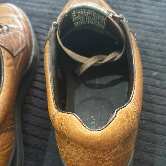 Mephisto Match Run Off Athletic Comfort Brown Leather Men's Shoe US 11.5 $399
