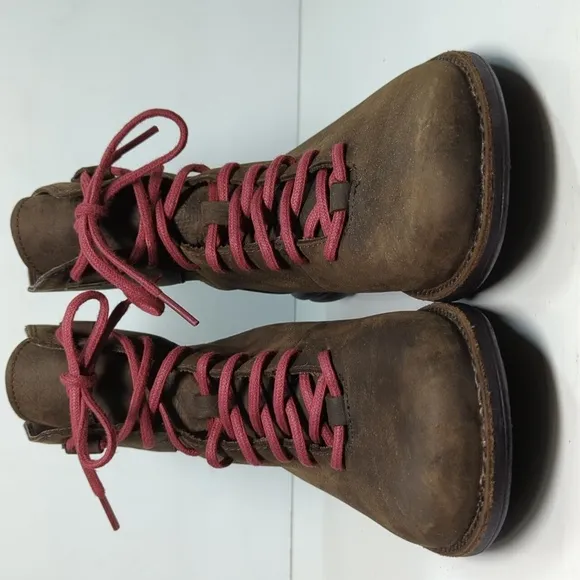 Merrell Andover mid lace waterproof hiking boots womans size 7 EU 37.5