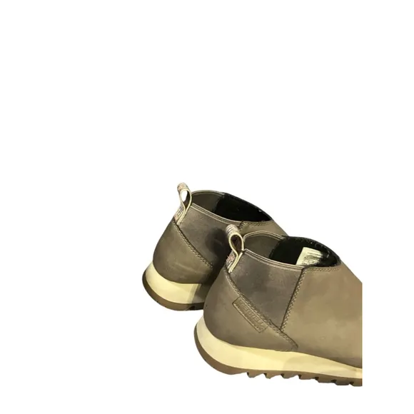 Merrell Ankle Boots Gray Dark Beige Zig Zag Sole Pull On Size 9 J00-378