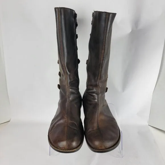 MERRELL Captiva Launch Womens 9.5 Knee High Tall Brown Waterproof Boots