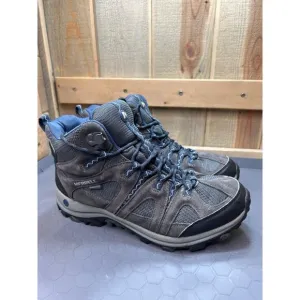 Merrell Mens Hiking Boots Castle Rock/Dark Denim Size 9.5M