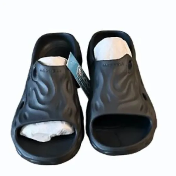 Merrell Mens Hydro Slide 2 Black Sandals Shoes‎ Size 12