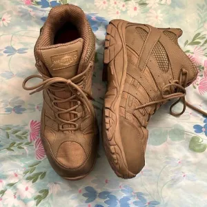 Merrell Men's Moab 2 Mid Tactical Boots Sand/Tan Hiking Camping Size 9.5