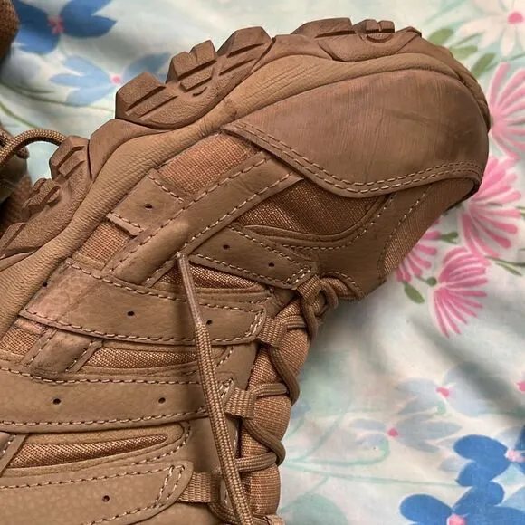 Merrell Men's Moab 2 Mid Tactical Boots Sand/Tan Hiking Camping Size 9.5
