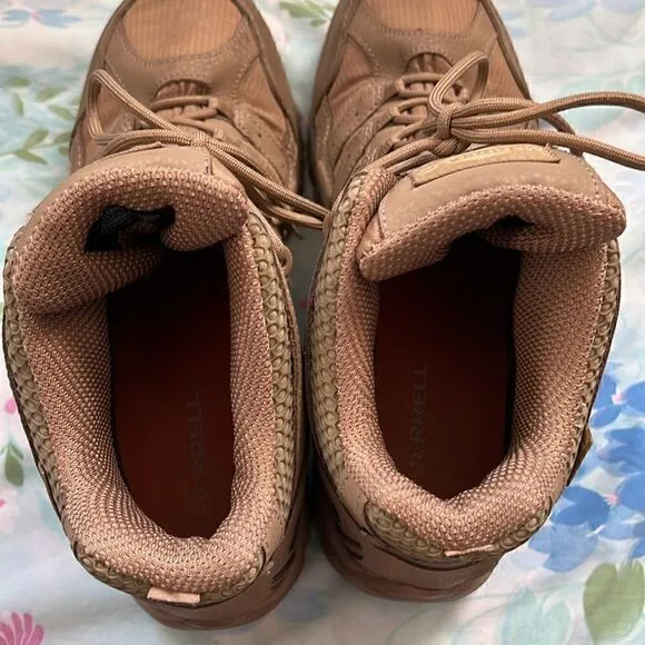 Merrell Men's Moab 2 Mid Tactical Boots Sand/Tan Hiking Camping Size 9.5