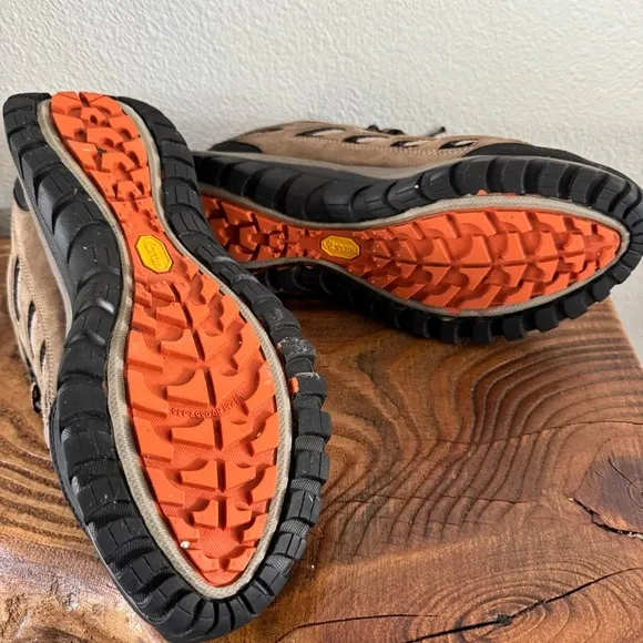 Merrell Radius Hiker Boots Waterproof Low Top Vibram Kangaroo Boa Mens 11.5 EUC