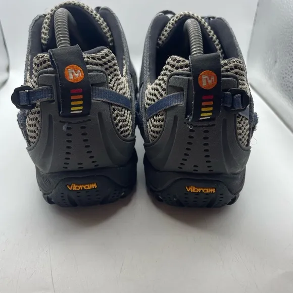 Merrell Waterpro Maipo Vibram blue/grey mens hiking sneakers size 10.5