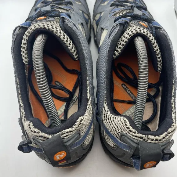 Merrell Waterpro Maipo Vibram blue/grey mens hiking sneakers size 10.5