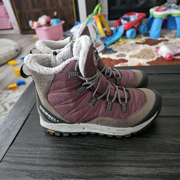Merrell Women's Antora 3 Thermo Mid Zip Waterproof Boots