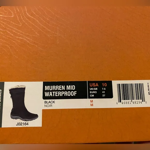 MERRELL Women's Murren Mid Waterproof Boots