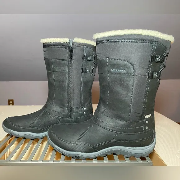 MERRELL Women's Murren Mid Waterproof Boots