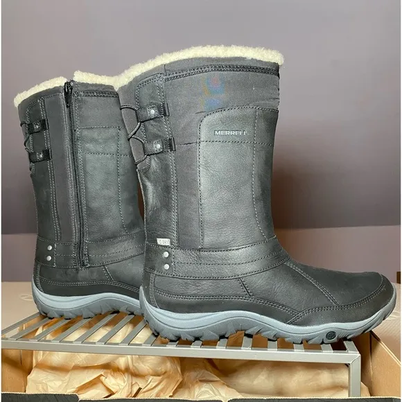 MERRELL Women's Murren Mid Waterproof Boots