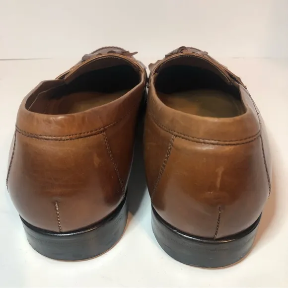 Mezlan Cuoio Leather Brown Loafers Men’s Size 9 M.