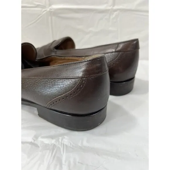 Mezlan Nicholas Tassel Loafers Brown Leather Nicholas Men's 11 M spain