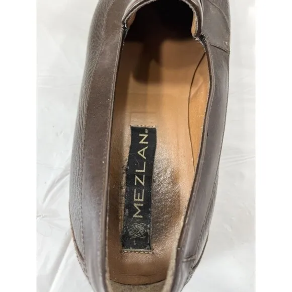 Mezlan Nicholas Tassel Loafers Brown Leather Nicholas Men's 11 M spain