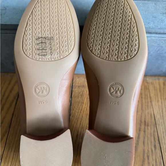 Michael Kors monogram loafers