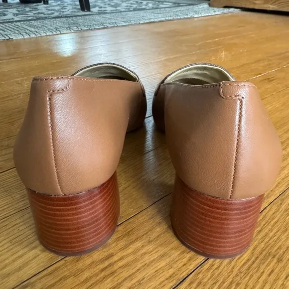 Michael Kors monogram loafers