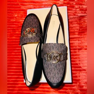 Michael Kors Rory Nappa Leather Loafers