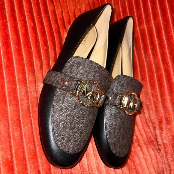 Michael Kors Rory Nappa Leather Loafers