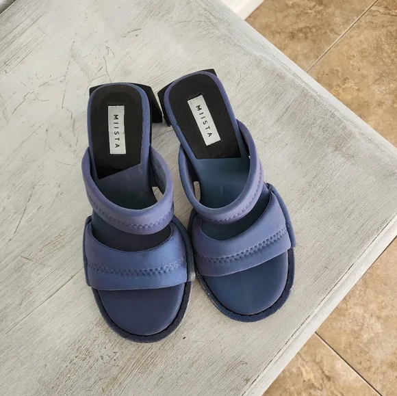 Miista Yvonne Blue Sandals