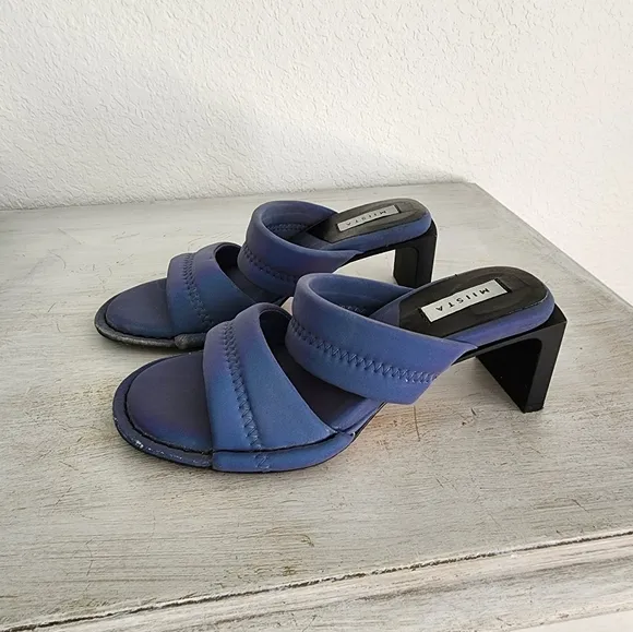 Miista Yvonne Blue Sandals