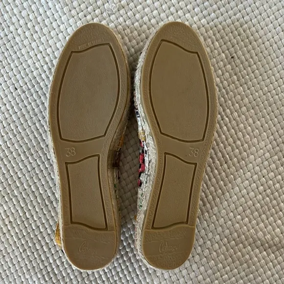 MISSONI x Castañer rainbow knit Kenda espadrilles 38
