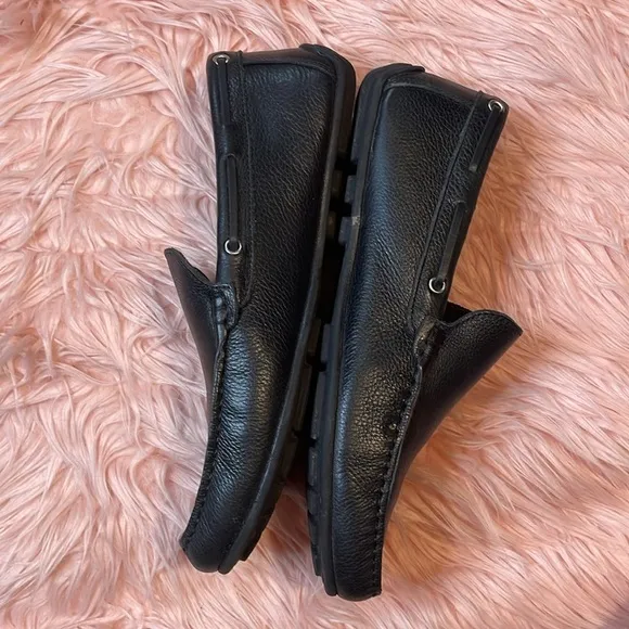MJNY By Marc Joseph Genuine Leather Slip On Loafers Men Size 10