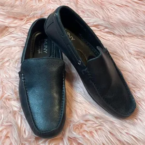 MJNY By Marc Joseph Genuine Leather Slip On Loafers Men Size 10