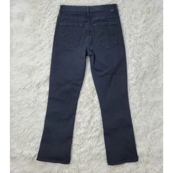 Mother The Insider Crop Black Jeans 26 / 2