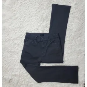 Mother The Insider Crop Black Jeans 26 / 2