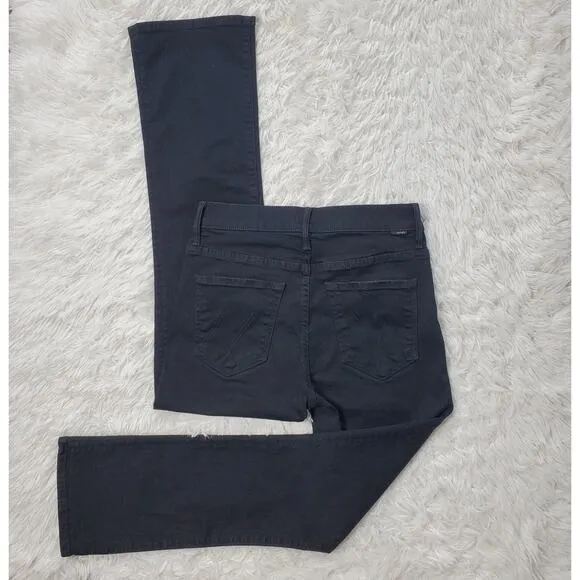 Mother The Insider Crop Black Jeans 26 / 2