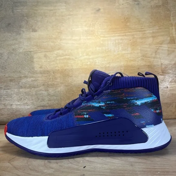 NEW Adidas Dame 5 Mens Size 13.5 Basketball Shoes Sneakers Collegiate Purple