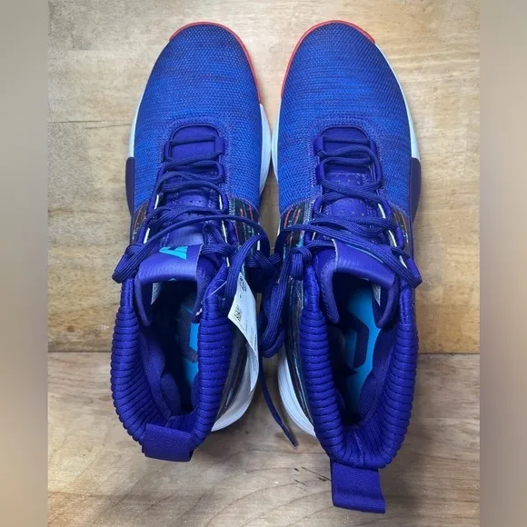 NEW Adidas Dame 5 Mens Size 13.5 Basketball Shoes Sneakers Collegiate Purple
