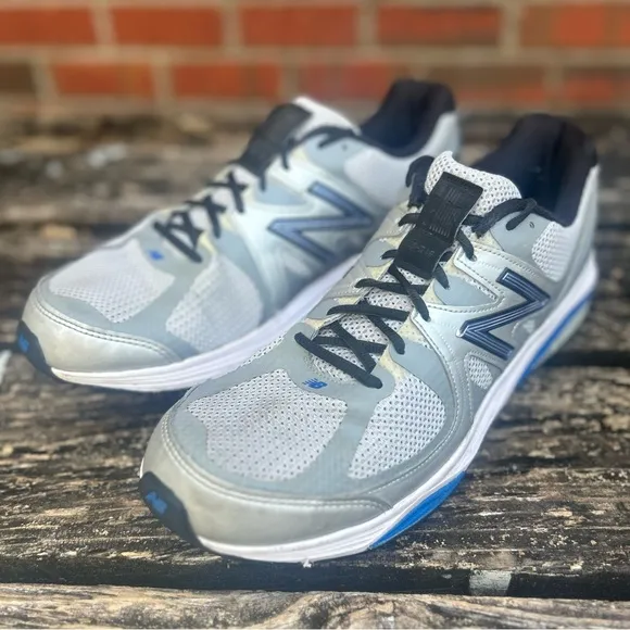 New Balance 1540V2 Men’s Athletic Running Shoes Sneakers Gray Blue Size 13
