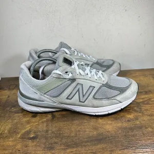 New Balance 2019 990v5 Gray White Shoes‎ Sneakers Mens Size 10 D