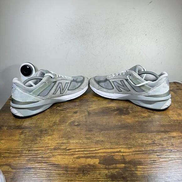 New Balance 2019 990v5 Gray White Shoes‎ Sneakers Mens Size 10 D