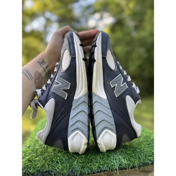 New Balance 498 Grey Navy 9.5 D