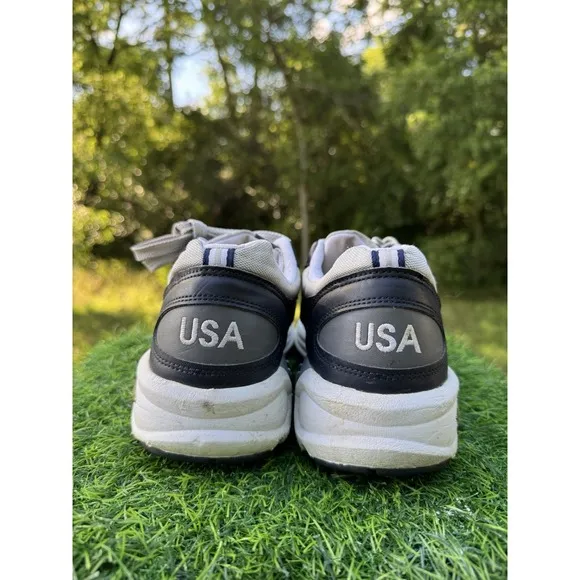 New Balance 498 Grey Navy 9.5 D