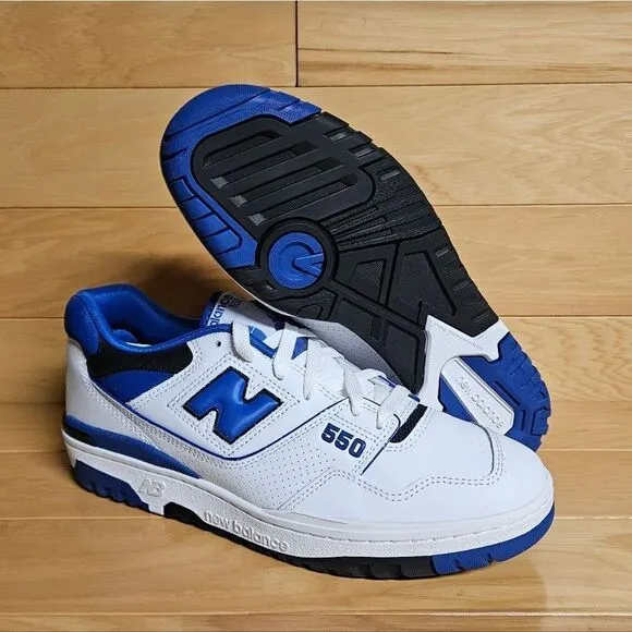 New Balance 550 White Blue Size 10 Mens Shoe Sneaker BB550SN1