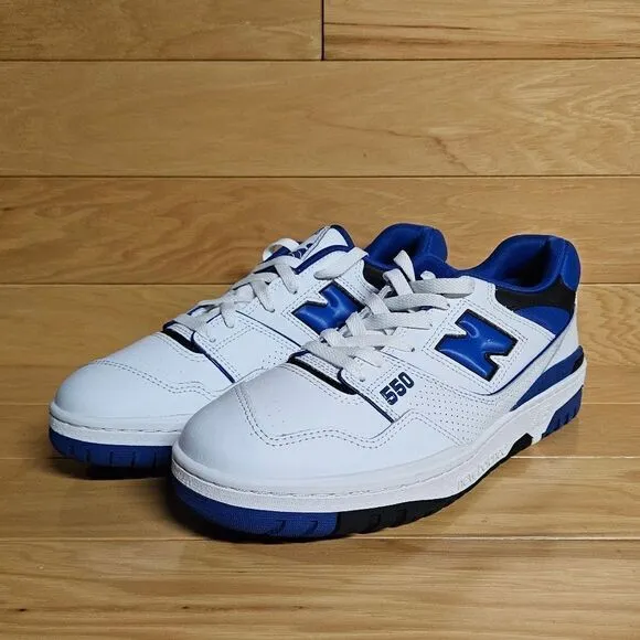 New Balance 550 White Blue Size 10 Mens Shoe Sneaker BB550SN1
